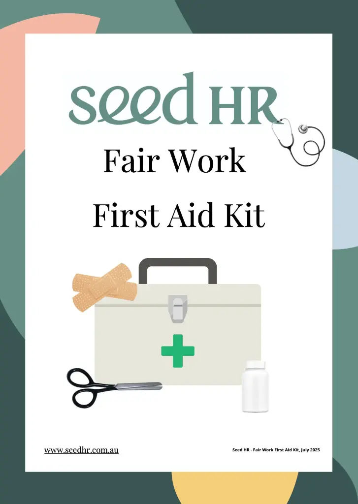 Fair Work First Aid Kit